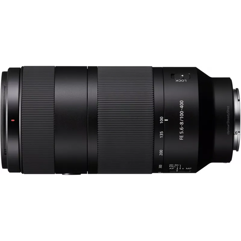 Sony FE 100-400mm f/5.6-8 OSS objektyvas, E-mount (SEL100400B.SYX)