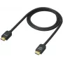 Sony DLCHX10C.SYU didelės spartos HDMI laidas su Ethernet – 1,0 m, 4K, juodos spalvos