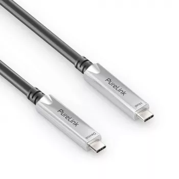 PureLink FiberX 10 FX-I605-010 10 m aktyvus optinis USB-C kabelis – 10 Gbps, juodas
