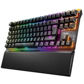 be quiet! Light Mount TKL Silent Tactile mechaninė žaidimų klaviatūra, RGB foninis apšvietimas, Tenkeyless, laidinė, juoda