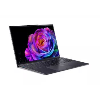 Acer Swift Go 16 AI 16 colių OLED 3.2K 120Hz nešiojamasis kompiuteris - Intel Core Ultra 5 125H, 32GB LPDDR5X, 1TB SSD, Wi-Fi 6E, sidabrinis