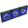 Lian Li UNI FAN SL-INF 120 FLEX LCD Wireless ARGB 3 vnt. komplektas juodos spalvos su valdikliu