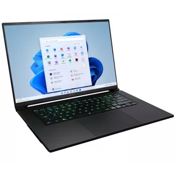 GIGABYTE AERO X16 4PHN4EEC64DH 16 colių UHD+ OLED nešiojamas kompiuteris, AMD Ryzen 9 AI 465, 16GB DDR5, 1TB NVMe SSD, NVIDIA GeForce RTX 5070, Windows 11 Home, juodos spalvos