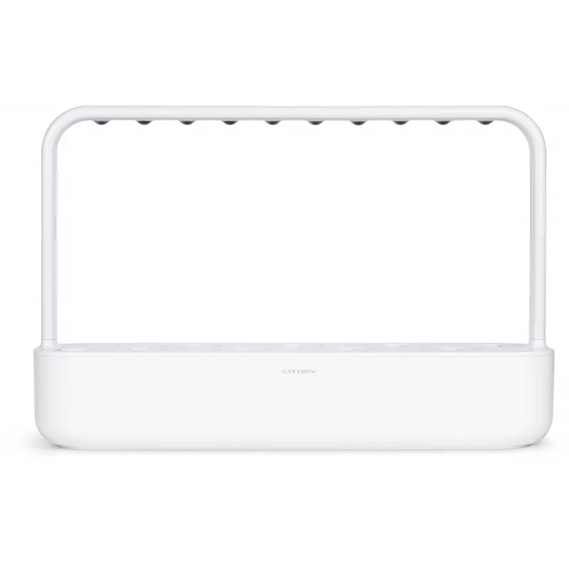 Click & Grow Smart Garden 9 LED apšvietimo sodo įrenginys - 9 augalų talpos, savaiminis laistymas, baltas