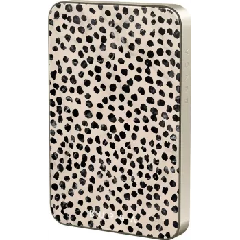 Burga magnetinė 5000 mAh išorinė baterija Almond Latte Gold