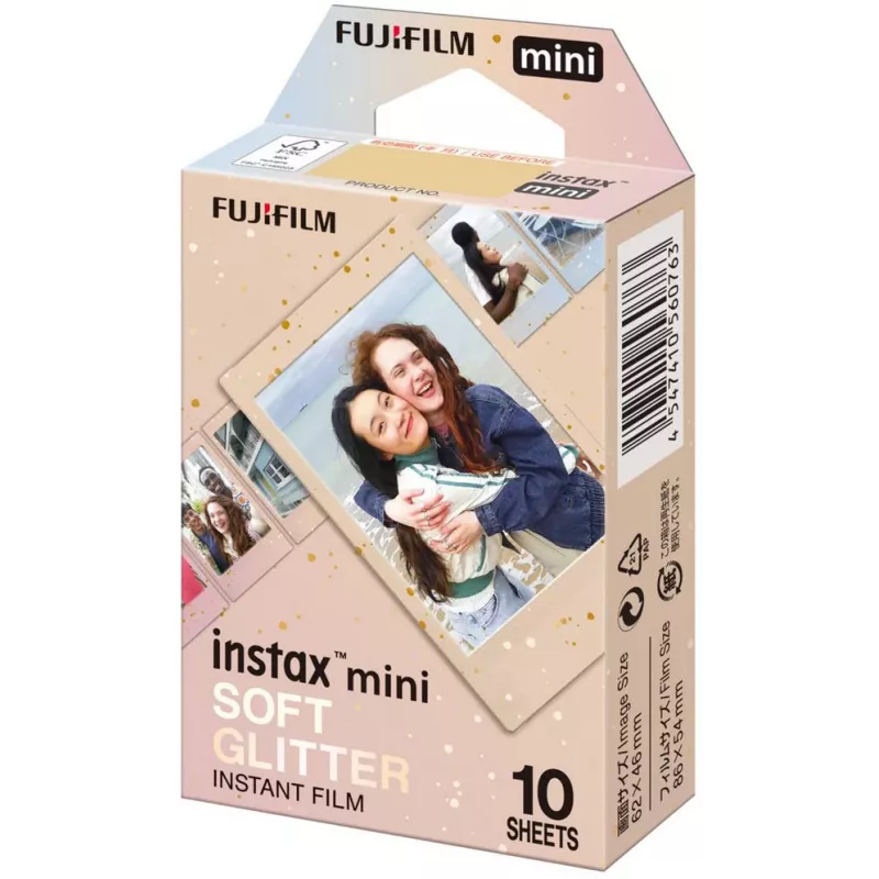 Fujifilm instax mini Film Soft Glitter (10 kadrų)