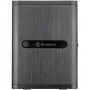 SilverStone Technology SST-CS240 juodos spalvos Mini-ITX NAS korpusas su 4 karštai keičiamais lizdais