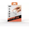 Silicon Power QM12 20W USB-C PD greitasis įkroviklis, baltas (SP20WASYQM121PCW)