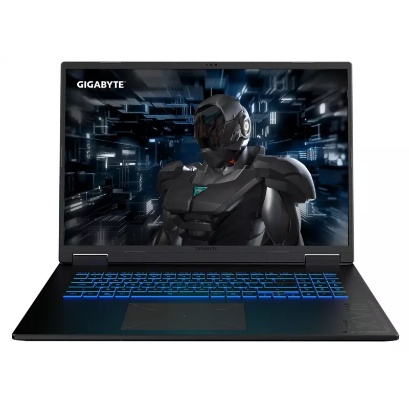 Gigabyte Gaming A18 PRO DYJG3EEBC4SH 18 colių žaidimų nešiojamasis kompiuteris su Intel Core 7 240H, 32GB RAM, 1TB SSD, GeForce RTX 5080, Windows 11 Home