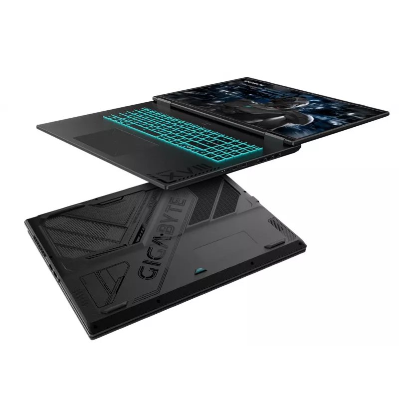 Gigabyte Gaming A18 PRO DYJG3EEBC4SH 18 colių žaidimų nešiojamasis kompiuteris su Intel Core 7 240H, 32GB RAM, 1TB SSD, GeForce RTX 5080, Windows 11 Home