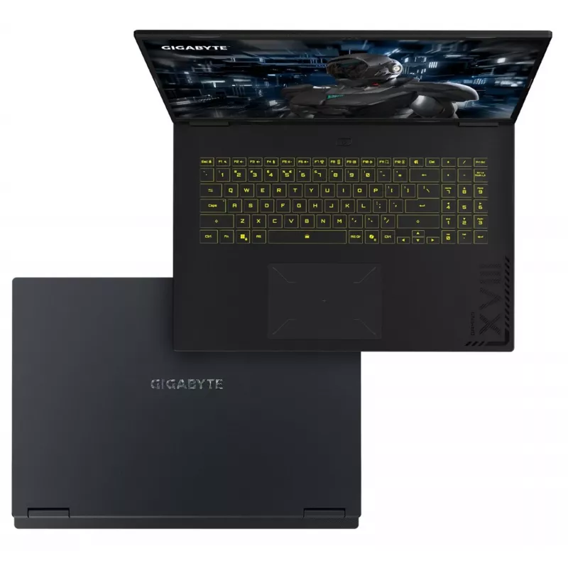 Gigabyte Gaming A18 PRO DYJG3EEBC4SH 18 colių žaidimų nešiojamasis kompiuteris su Intel Core 7 240H, 32GB RAM, 1TB SSD, GeForce RTX 5080, Windows 11 Home