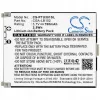 Cameron Sino 3.7V 1000mAh ličio jonų baterija, skirta Panasonic KX-TU301, KX-TU321, KX-TU311, KX-TU325, KX-TW221, KX-TU320, KX-TU327, KX-TU328 (pakeičia CGA-LB102)