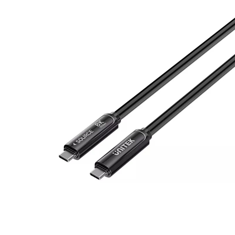 UNITEK USB-C Active Optical Cable 10m 10Gbps PD60W 8K@30Hz juoda