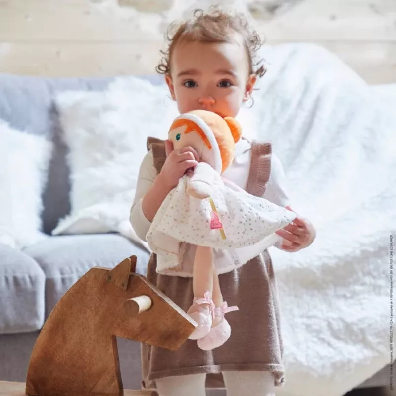 Kaloo Valentine 32 cm minkšta lėlė dovanų dėžutėje Tendresse