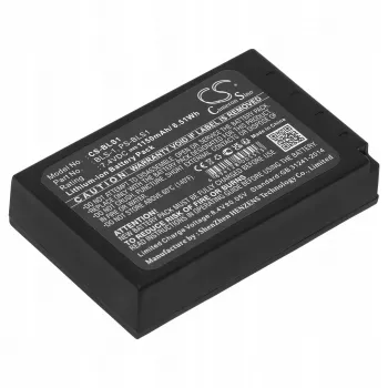 Olympus BLS-1 pakaitinė baterija 7,4V 1220mAh Li-ion, skirta E-420 E-450 E-620 PEN E-P1 E-P2