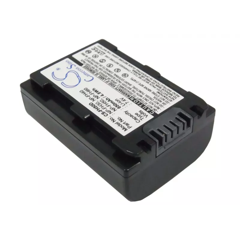 Cameron Sino CS-FH50D 7,2V 1000mAh ličio jonų baterija, skirta Sony NP-FH30/FH40/FH50/FH60 vaizdo kameroms