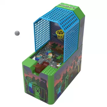 AMBASSADOR Minecraft kolekcinis krepšinio kamuolys Steve Pixel dizainas, 3 dydis, mini