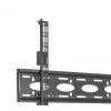 B-TECH AV BT8448-150/BB Itin didelis universalus lubinis laikiklis plokščiaekraniams televizoriams su 1,5 m Ø50 mm strypu, VESA iki 1100x700, 130 kg, juodos spalvos