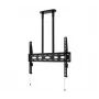 B-TECH AV BT8448-150/BB Itin didelis universalus lubinis laikiklis plokščiaekraniams televizoriams su 1,5 m Ø50 mm strypu, VESA iki 1100x700, 130 kg, juodos spalvos