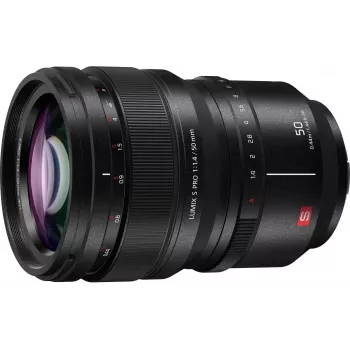 Panasonic Lumix S Pro 50mm f/1.4 objektyvas, L-mount, viso kadro (S-X50E)