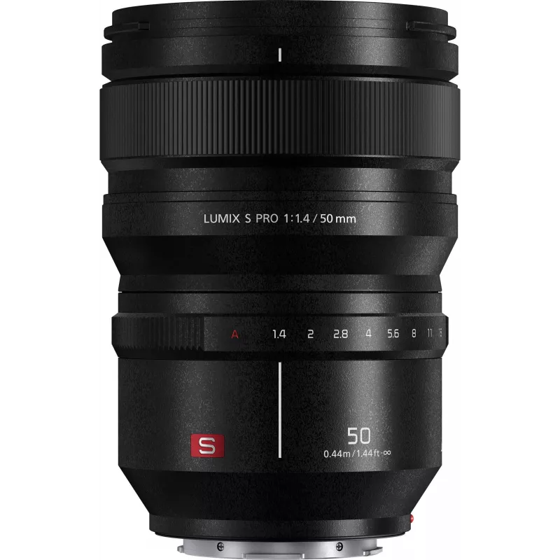 Panasonic Lumix S Pro 50mm f/1.4 objektyvas, L-mount, viso kadro (S-X50E)