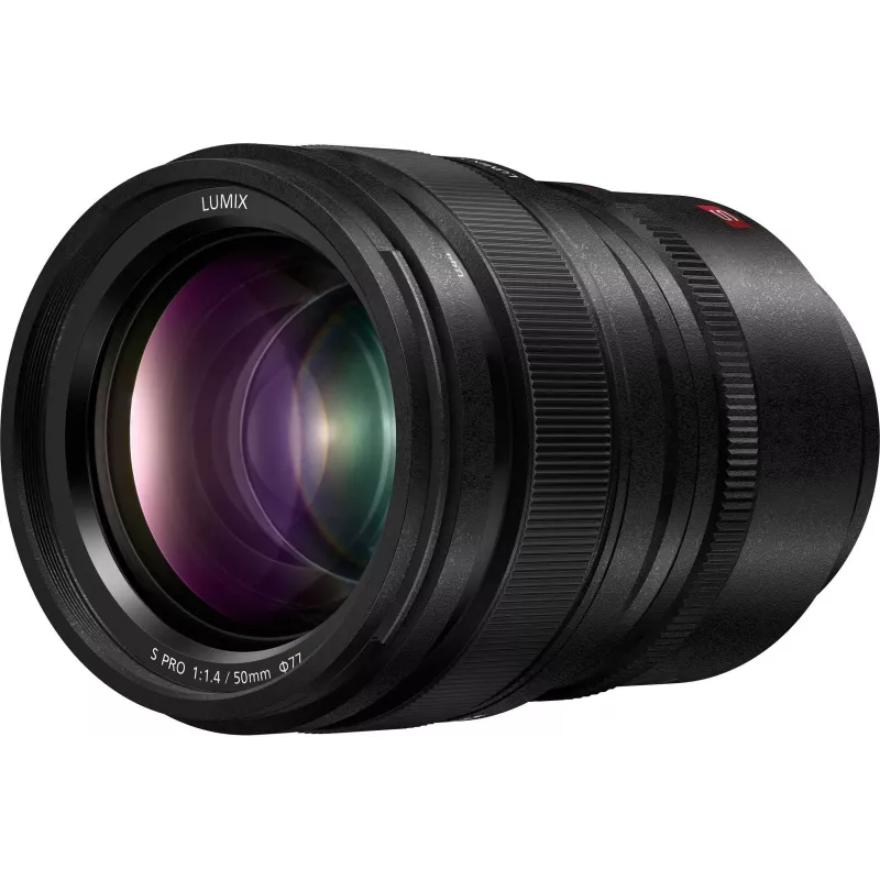Panasonic Lumix S Pro 50mm f/1.4 objektyvas, L-mount, viso kadro (S-X50E)