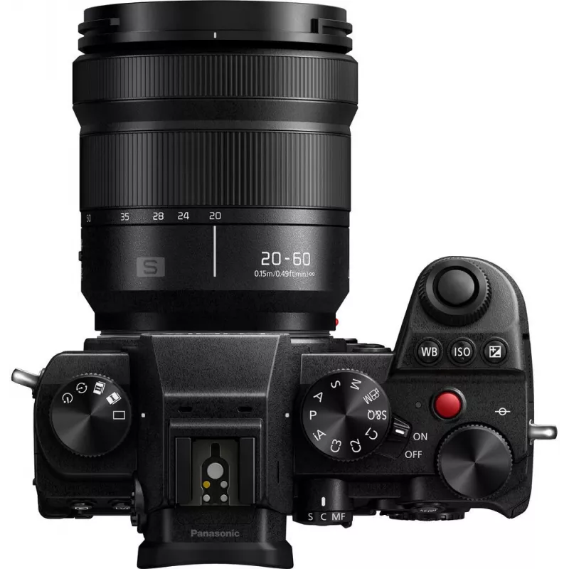 Panasonic Lumix DC-S5KE-K 24,2 MP pilno kadro veidrodinis fotoaparatas su 20-60 mm objektyvu
