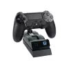 Venom Twin Docking Station, skirta PS4 DualShock 4 valdikliams – juoda