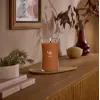 WoodWick Saffron Smoke didelė smėlio spalvos stiklinė žvakė 609,5g