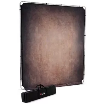 Manfrotto EzyFrame Vintage rėmas su fonu, riešutmedžio spalvos (LL LB7934)