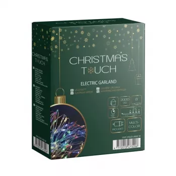 GARLAND EL MICRO MULTI 2000L 200M IP44 - 2000 LED įvairiaspalvis mikro girliandas, 200m, vidaus ir lauko
