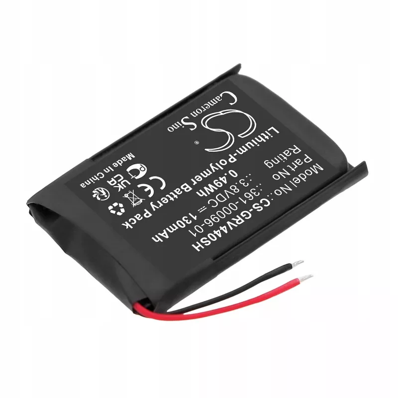 Cameron Sino 130mAh atsarginė baterija, skirta Garmin Vivoactive 4S (40mm) - tipas 361-00096-01 / CS-GRV440SH