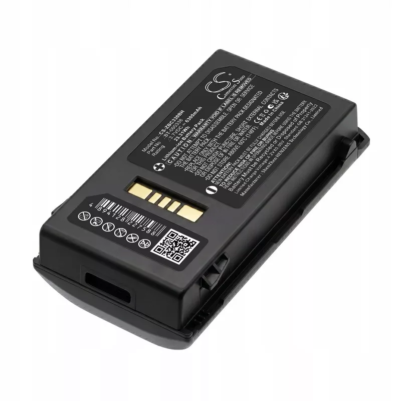Cameron Sino CS-ZBC330BH baterija, skirta Zebra MC33 / MC330 / MC3300 (pakeičia BT-000337 / BT-000338)