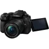 Panasonic LUMIX DC-G90MEG-K 20,3MP Micro Four Thirds veidrodinis fotoaparatas su 12-60mm objektyvu - juodas