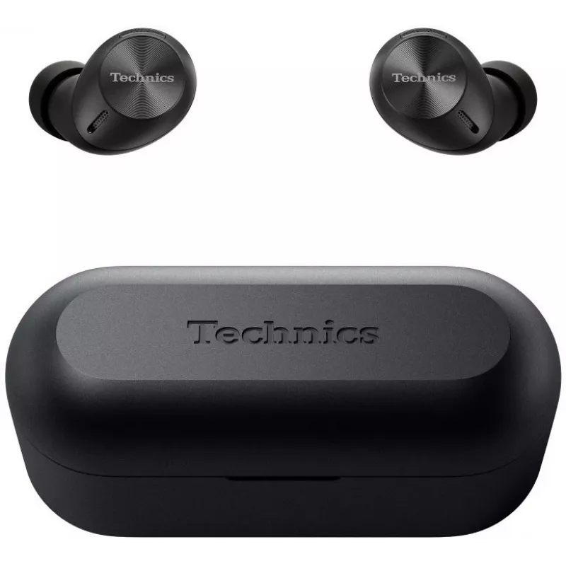 Technics EAH-AZ40M2EK belaidės ausinės su aktyviu triukšmo slopinimu, LDAC, JustMyVoice™, Multipoint, IPX4, juodos