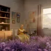Yankee Candle Signature Lemon Lavender didelio stiklainio žvakė 567g