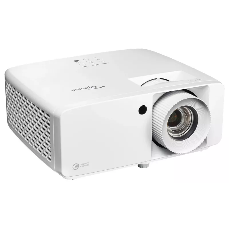 Optoma UHZ67 4K UHD DLP lazerinis projektorius, 4300 ANSI liumenų, 500000:1 kontrastas, baltas