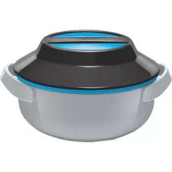 Milton Microwow 1000 termo indas, 0.82 L, mėlynas (MT-6491)