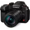 Panasonic Lumix DC-GH7LE veidrodinis fotoaparatas su 12-60 mm objektyvu - juodas