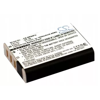Cameron Sino atsarginė baterija Fujifilm NP-95 / Ricoh DB-90, 3,7 V 1900 mAh ličio jonų, juoda