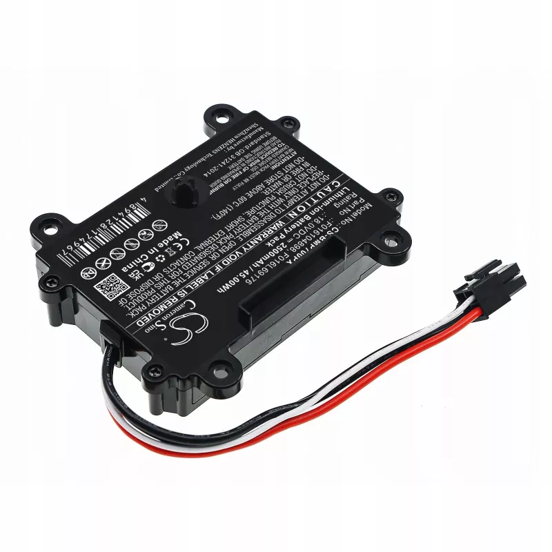 Cameron Sino 18V 2500mAh ličio jonų baterija Bosch Indego S+ 350, 400, 500 robotinėms vejapjovėms (pakeičia F016104898, F016L69176)