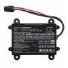 Cameron Sino 18V 2500mAh ličio jonų baterija Bosch Indego S+ 350, 400, 500 robotinėms vejapjovėms (pakeičia F016104898, F016L69176)