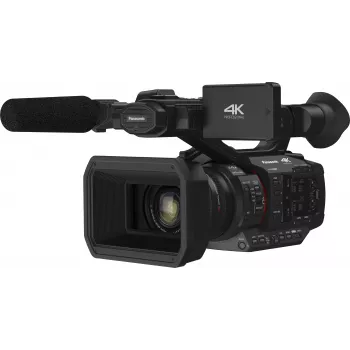 Panasonic HC-X2E 4K Ultra HD profesionalus vaizdo kamera su 20x Leica Dicomar objektyvu, 5 ašių Hybrid O.I.S.+ stabilizacija, dvigubais XLR įėjimais, 3G-SDI, Wi-Fi, dvigubais SD kortelių lizdais