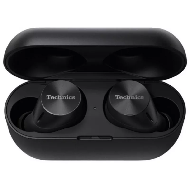 Technics EAH-AZ60M2EK belaidės ausinės su Dual Hybrid Noise Cancelling, LDAC, 8mm tvarkyklėmis, Multipoint, juodos
