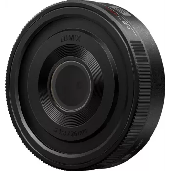 Panasonic Lumix S 26mm f/8 pancake objektyvas (MF) (S-R26E)