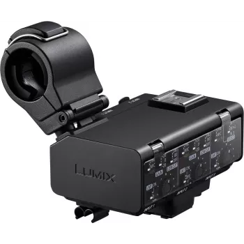 Panasonic DMW-XLR2E XLR mikrofonų adapteris su 2 kanalų 24 bitų 96 kHz garsu