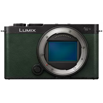 Panasonic Lumix DC-S9E-G 24,2MP pilno kadro veidrodinis fotoaparatas su 6K vaizdo įrašu, 5 ašių IBIS, L-Mount, tamsiai alyvuoginis