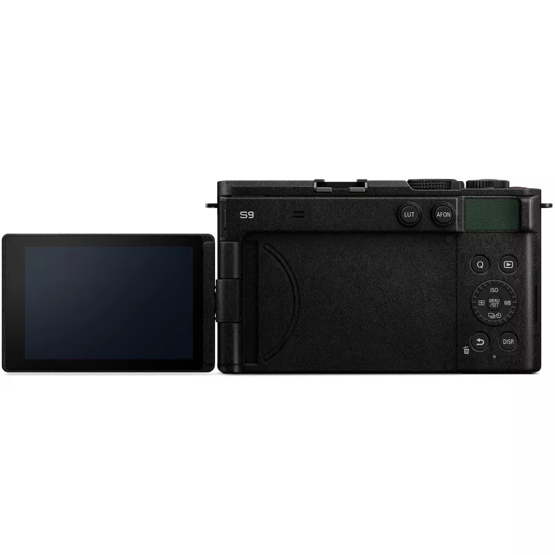 Panasonic Lumix DC-S9E-G 24,2MP pilno kadro veidrodinis fotoaparatas su 6K vaizdo įrašu, 5 ašių IBIS, L-Mount, tamsiai alyvuoginis