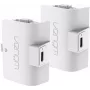 Venom įkraunamų baterijų rinkinys (2 vnt.) White PS5 – DualSense valdiklio baterijos (2x 800mAh Li-ion, Play & Charge, apsauga nuo perkrovimo)