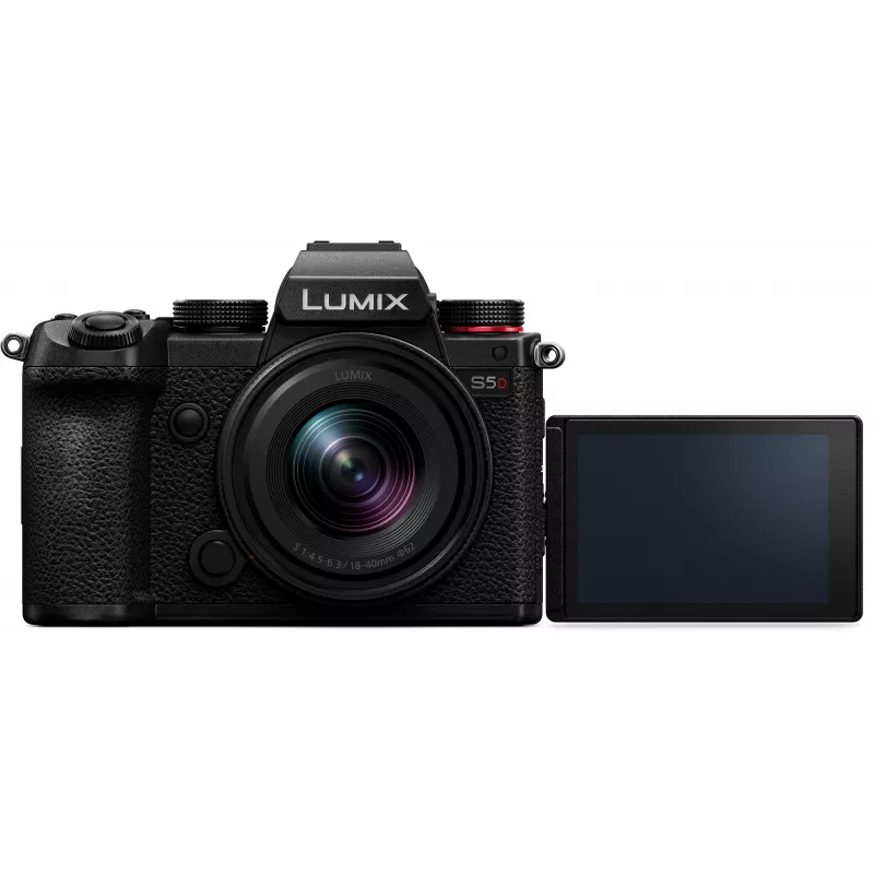 Panasonic Lumix DC-S5D fotoaparatas su 18-40mm objektyvu (DC-S5DNE-K)
